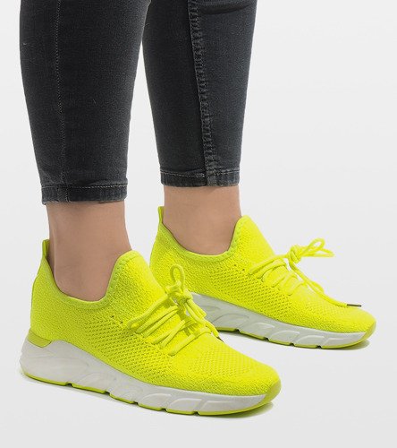 Žlutá sportovní obuv 7766-Y